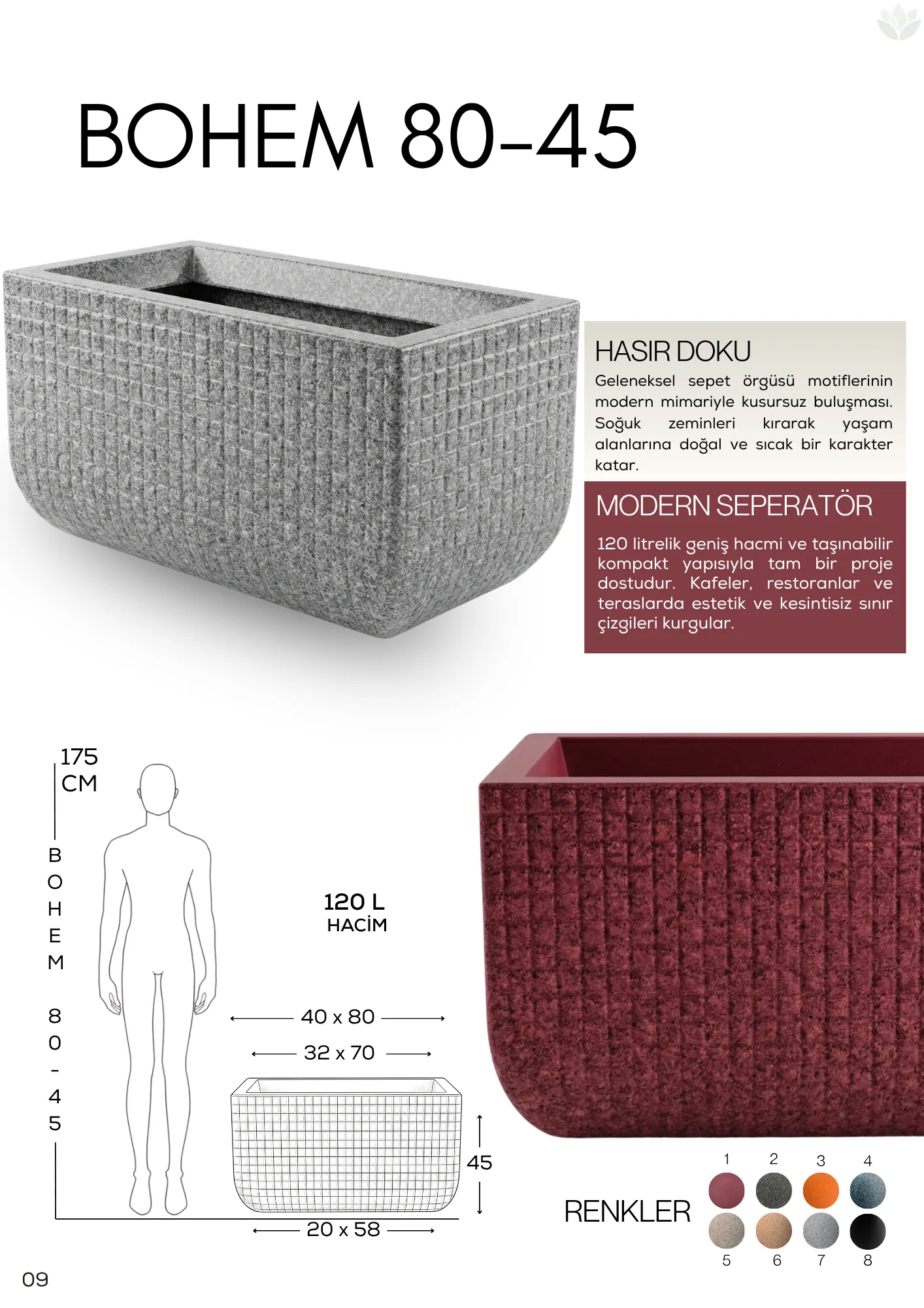 Bohem 80-45 — Gri